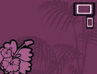 tropical flower background4