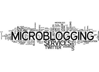 Microblogging / Microblog