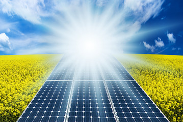 energia solare - obrazy, fototapety, plakaty