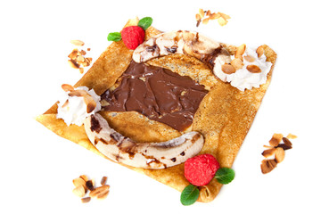 Délicieuse crêpe...