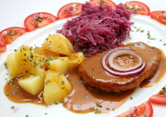 fleisch mit gemüse