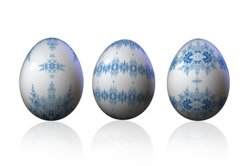 Decorative ornamental Easter Eggs