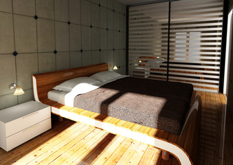 modern fashion bedroom