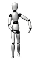 High resolution 3D human thinking