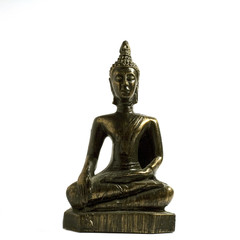 Buddha statue on isolated background