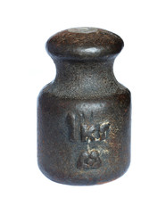 The weight of one kg