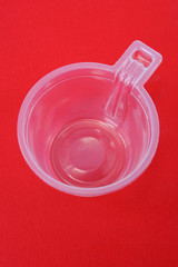 plastic coffee cup