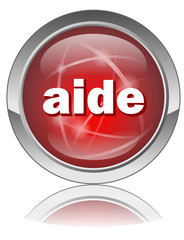 Bouton Web AIDE (Service Clients Assistance SOS Support Hotline)