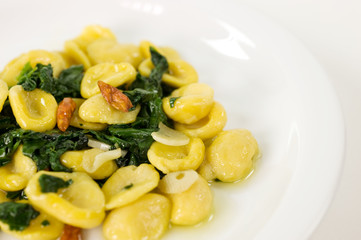 orecchiette con cime di rapa