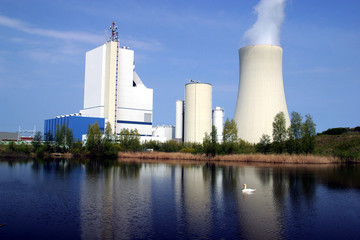 Fototapeta na wymiar Elektrownia węglowa