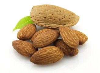 Dried almonds