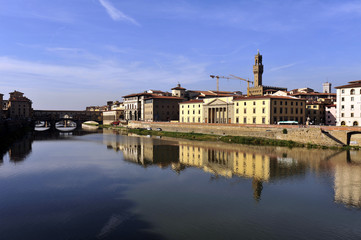 Arno river, Florence, Italy