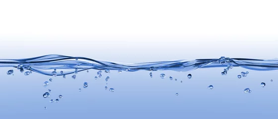 Wandaufkleber Fließendes Wasser Panorama ruhig © electriceye