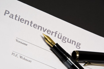 Patientenverfügung