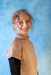 Portrait d'une femme de la soixantaine