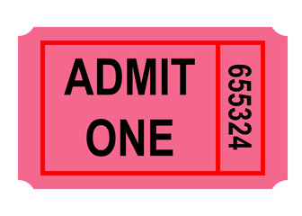 Admit One ticket