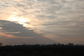 Fototapeta premium couche de soleil