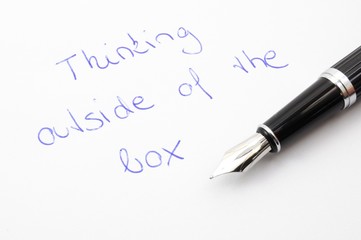 think outside of the box