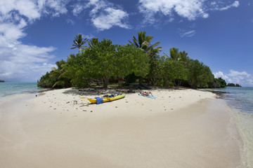 Isolated tropical island, Fiji