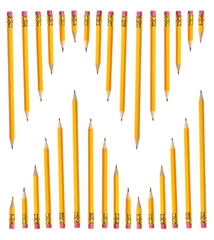 Rows of Pencils