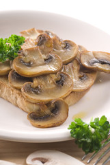 Mushrooms On Toast