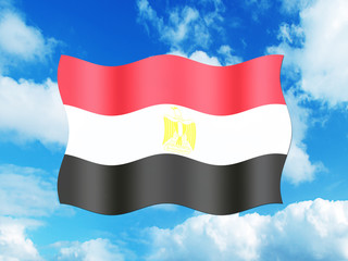 bandeira do Egipto