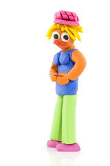 clay puppet