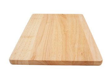 Chopping board isolated on a white background