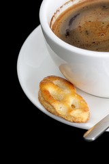 Coffee and cookie