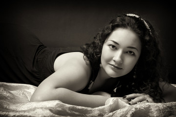 Close-up portrait of a beautiful girl © Rustam Shigapov