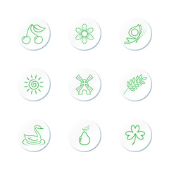 Nature Icon Set