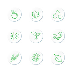 Nature Icon Set