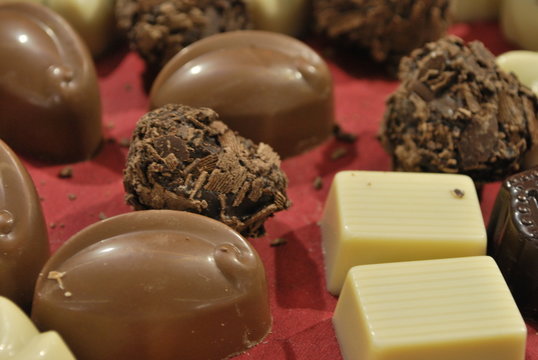 Schokoeier und andere Pralinen