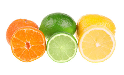 Tangerine, lime and lemon