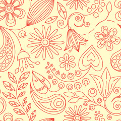 Seamless Floral Background