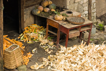 Rural processing of corn