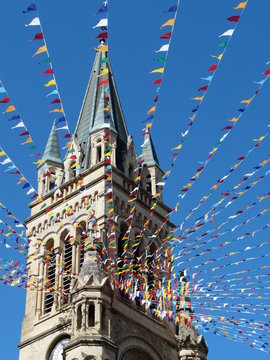 Clocher en F&ecirc;te