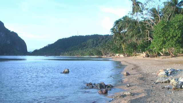 Sunset in El Nido ( Corong Corong ), Philippines