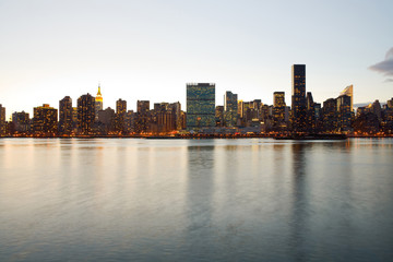 Fototapeta na wymiar Midtown skyline, New York, United States,