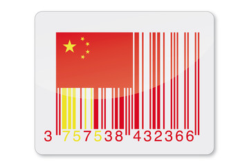 Obraz premium traçabilité - code barre / gencode chine