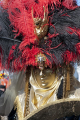Fanciful carnival dress for Venice carnival 2010, Italy