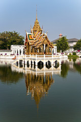 pavilion in Bang Pa-In Palace, Royal Summer Palace, Ajutthaya