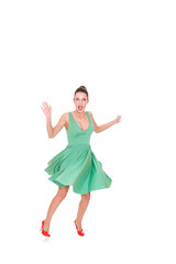 Naklejka premium Portrait of a fresh and lovely woman