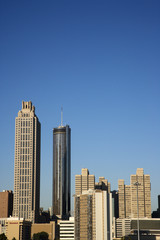 Fototapeta na wymiar Skyscrapers in Downtown Atlanta