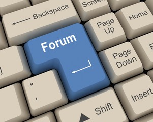 Blue Forum Key