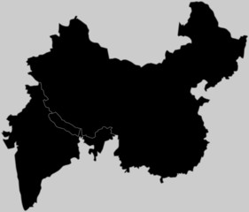 Indien und China