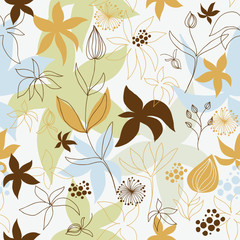 seamless floral background