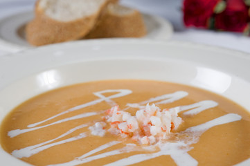 A la carte soup appetizer