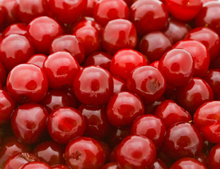 Fresh natural cherry background