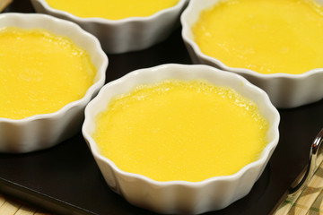 Custard cream - creme brulee